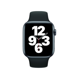 Apple Watch SE 44mm Space Gray Sport Band Black