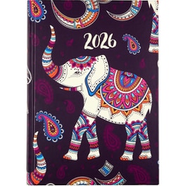 Ημερολόγιο Ημερήσιο Coolbee 2026 Mandala Elephant 17x24cm