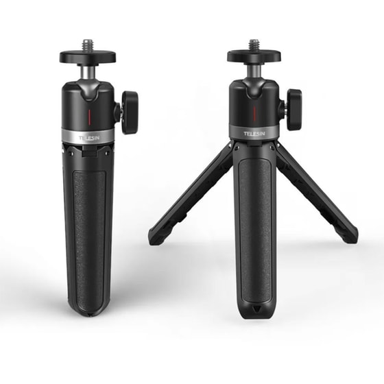 Mini Τρίποδο Telesin GP-MNP-091-W - Black image 0