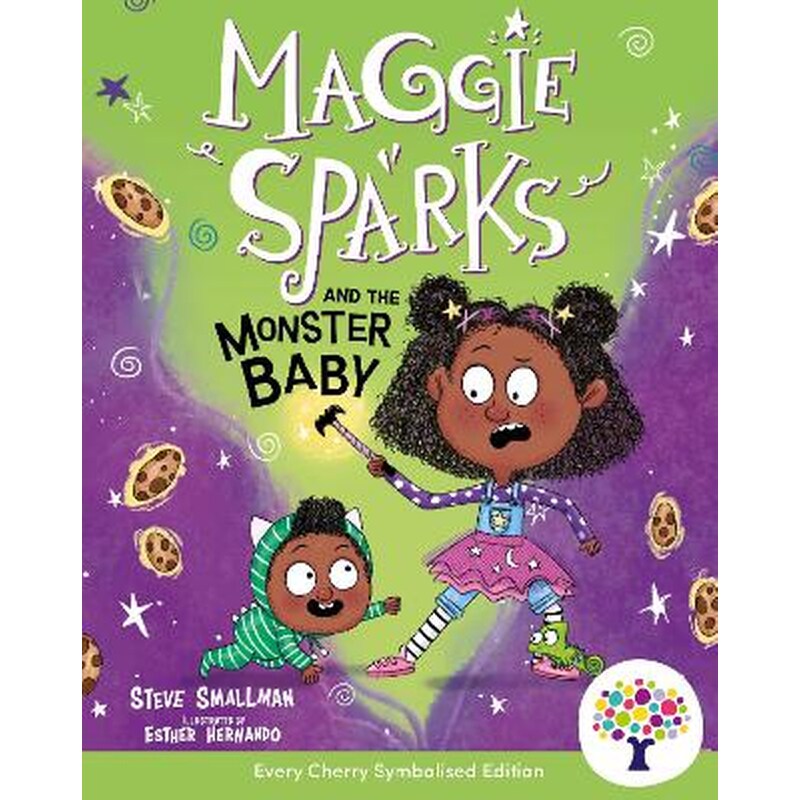 Maggie Sparks and the Monster Baby: Accessible Symbolised Edition