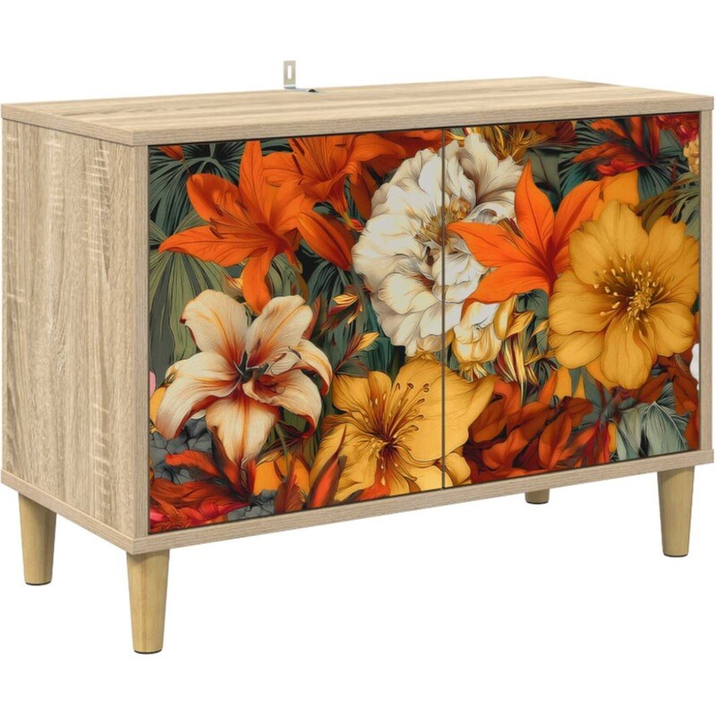Έπιπλο Τηλεόρασης VidaXL GENNEP 69 x 33 x 50 cm - Sonoma Δρυς