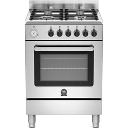 LA GERMANIA PRM6640EXT(GPL) 56 Lt Inox Κουζίνα Μεικτή Υγραερίου