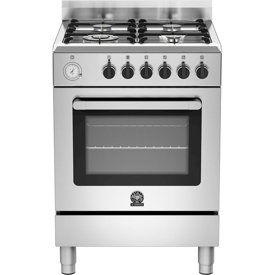 LA GERMANIA PRM6640EXT(GPL) 56 Lt Inox Κουζίνα Μεικτή Υγραερίου image 0