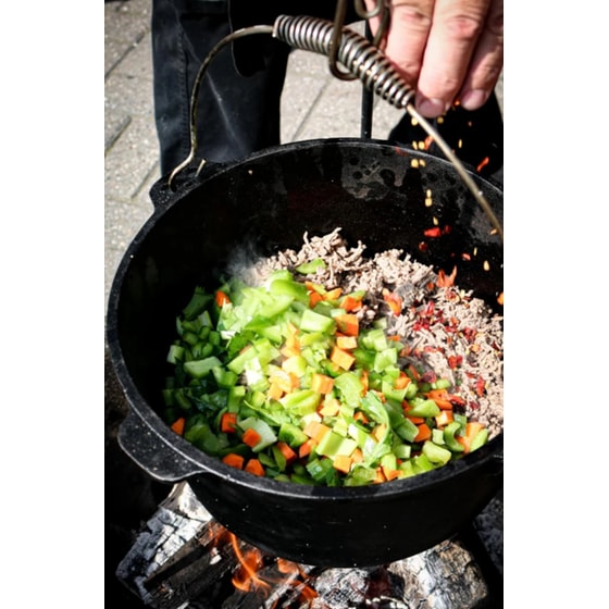 Μαντεμένια Γάστρα Dutch Oven THE WINDMILL TWM011 8.5 L Μαύρο image 4