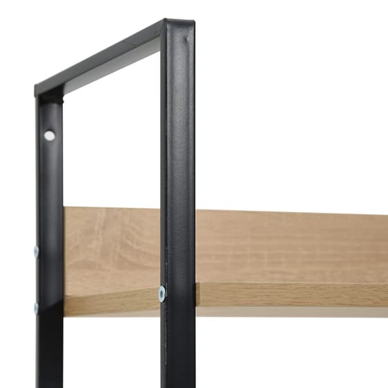 Βιβλιοθήκη VidaXL από Μέταλλο 60x27.5x124.5 cm - Μπεζ image 4