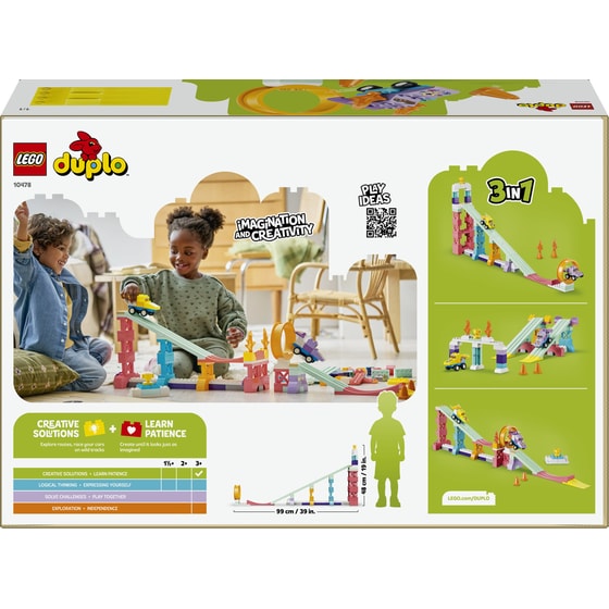 LEGO® DUPLO® Town 3 σε 1 Δημιουργικές Ράμπες με Οχήματα (10478) image 8