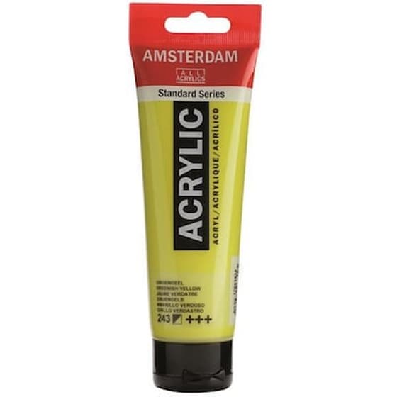 Talens Amsterdam Ακρυλικό Χρώμα 243 Greenish Yellow 120ml image 0