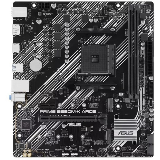 Μητρική Asus Prime B550M-K ARGB Socket AM4, DDR4 image 0