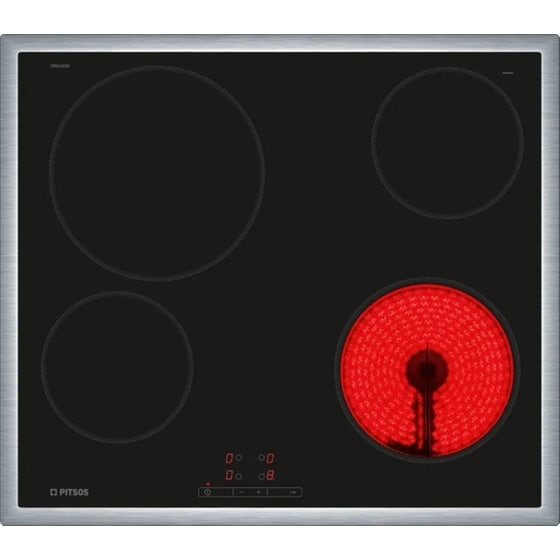 PITSOS PH21M40X3 & CRE645S06 71 Lt Inox  Εντοιχιζόμενος Σετ Φούρνος και Εστία image 2