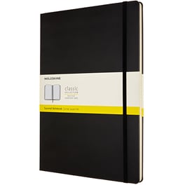 Σημειωματάριο Moleskine Καρέ A4 Μαύρο (1 Τεμάχιο)