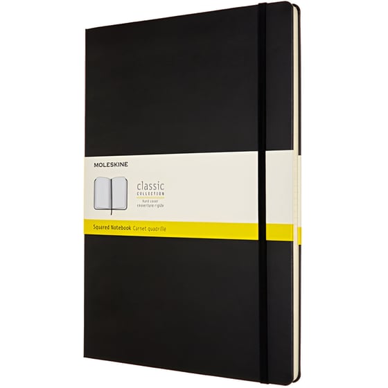 Σημειωματάριο Moleskine Καρέ A4 Μαύρο (1 Τεμάχιο) image 0