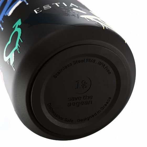 Μπουκάλι Θερμός Estia Save The Aegean Flow Six Seven 500ml image 1