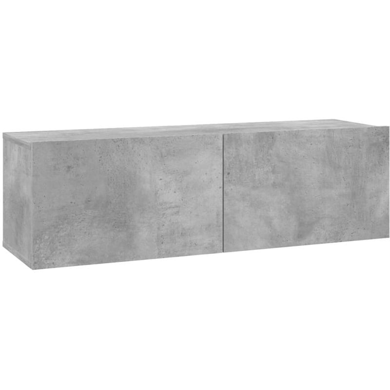 Έπιπλο Τηλεόρασης VidaXL από Μοριοσανίδα 100x30x30cm - Γκρι