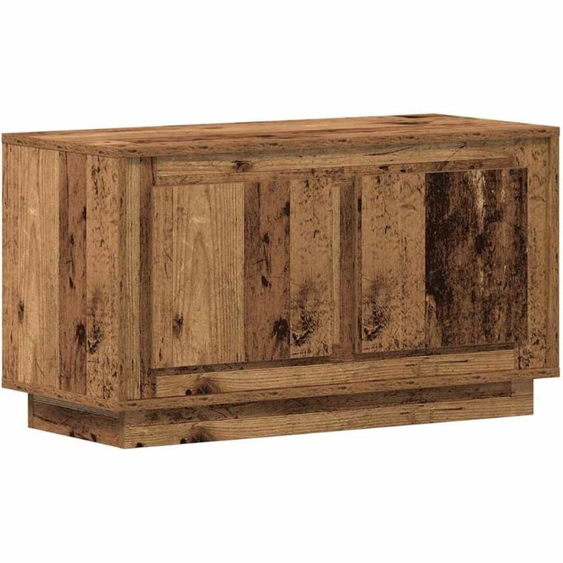 Έπιπλο Τηλεόρασης VidaXL 80 x 35 x 45 cm - Παλαιωμένο Ξύλο