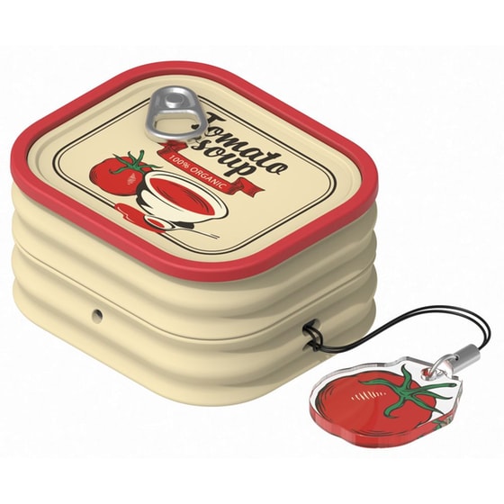Θήκη Ακουστικών Samsung Clip Case Food Can Case για Galaxy Buds4/Galaxy Buds4 Pro - Red image 1