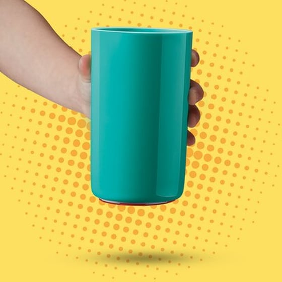 Tommee Tippee Κύπελλο Που Δεν Πέφτει Με Καπάκι 300ml 12m+ image 4