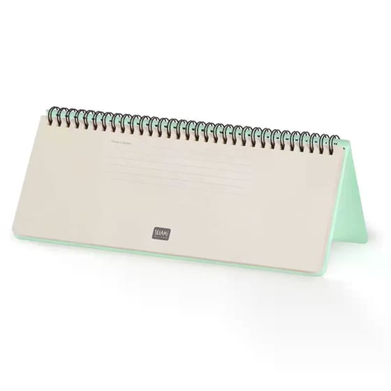Ημερολόγιο Desk Planner Legami 2026 12Μ Pastel Mint image 1