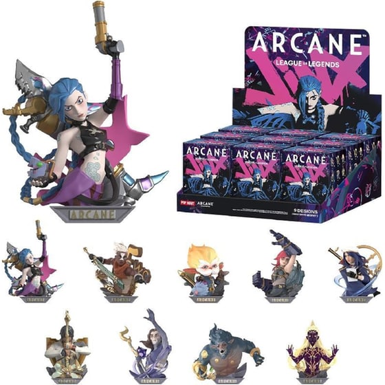 Φιγούρα Pop Mart League of Legends: Arcane Series Blind Box image 1