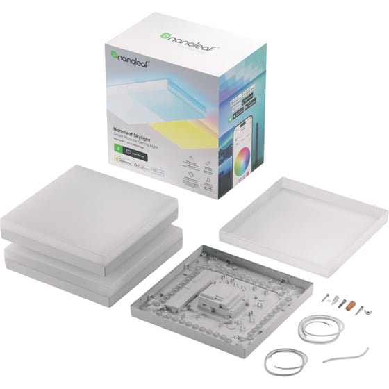 Φωτιστικό Nanoleaf Skylight Starter Kit 3 Τμχ - Λευκό image 5