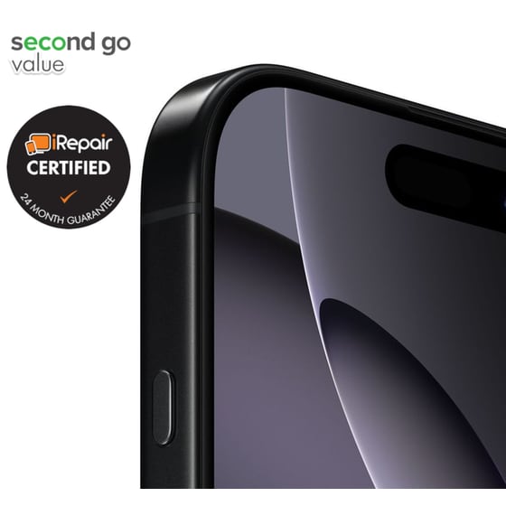 Μεταχειρισμένο Apple iPhone 16 Pro Max 256GB Black Titanium second go value Certified by iRepair image 4