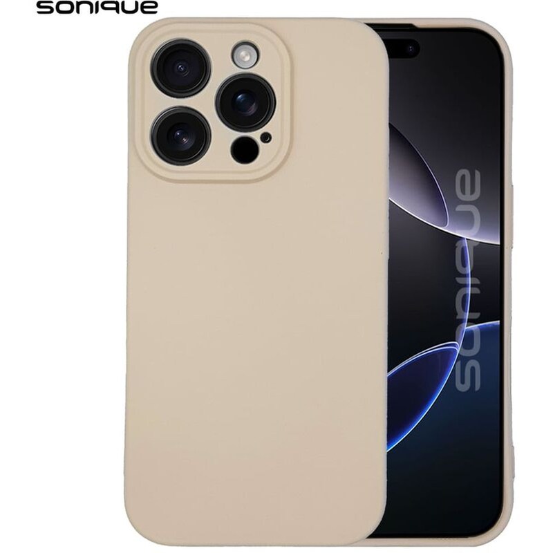 Θήκη Σιλικόνης My Colors Sonique Apple Iphone 16 Pro Μπεζ