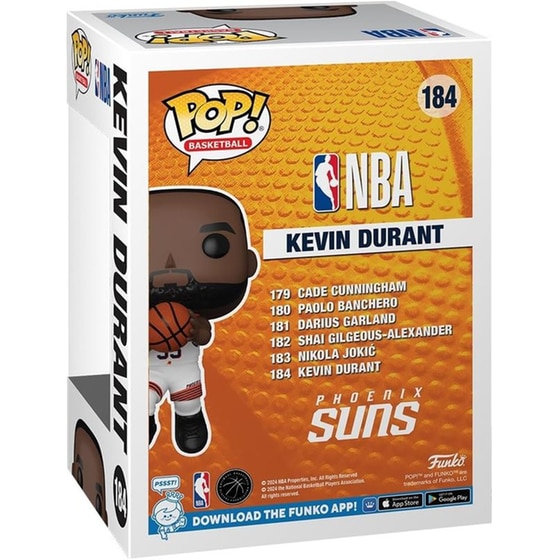 Funko Pop! Basketball - Phoenix Suns - Kevin Durant #184 image 1