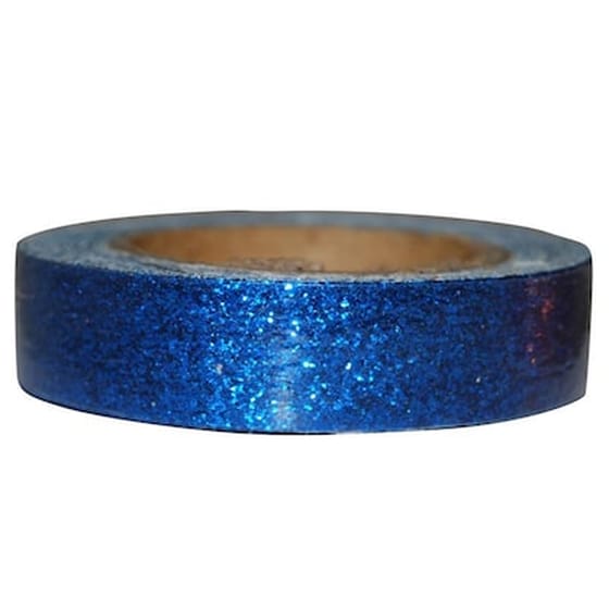 Αυτοκόλλητη Ταινία Glitter Anhui Tianhui 2m Μπλε (1 Τεμάχιο) image 0