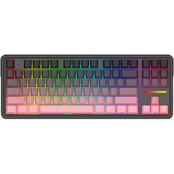 Redragon K728SP Gaming Μηχανικό Ασύρματο Bluetooth Πληκτρολόγιο RGB Μαύρο (US) image 0