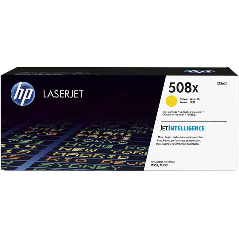 HP Toner HP 508X CF362X - Yellow