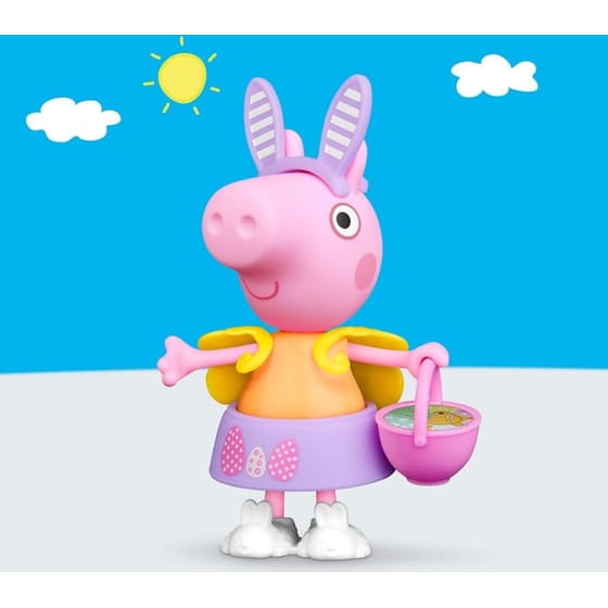 Hasbro Φιγούρα Peppa Pig Spring Dressing με 6 Αξεσουάρ (G2180) image 3