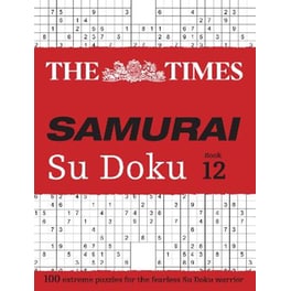 The Times Samurai Su Doku 12