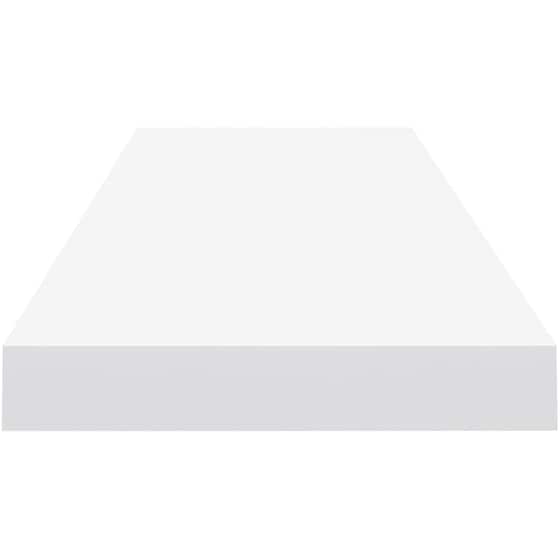Ράφια Τοίχου VidaXL από MDF 90x23.5x3.8 cm 2 Τμχ - Λευκό image 4