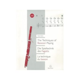 Gallois - The Techniques Of Bassoon Playing - 2 Cd's