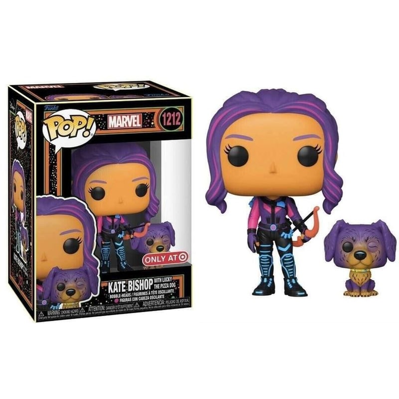 Funko Pop! Marvel Hawkeye - Kate Bishop with Lucky the Pizza Dog #1212