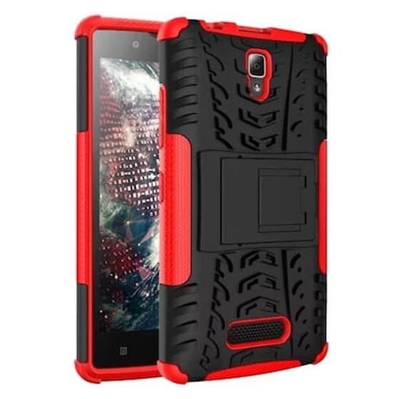 Θήκη Lenovo A2010 Σιλικόνης Tpu Με Επένδυση Σκληρή Πλαστική Pc image 0