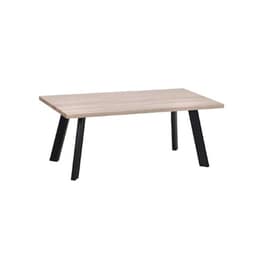 Τραπεζάκι Σαλονιού Woodwell από Μέταλλο C35391 110x60x45cm - Μπεζ