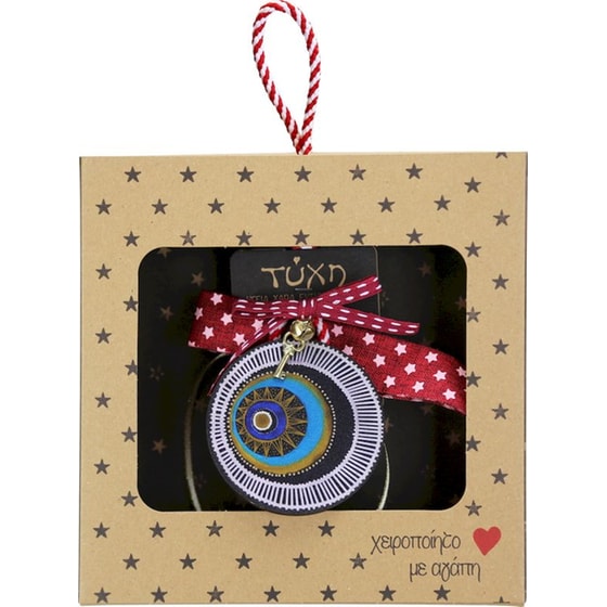 Κρεμαστό Χριστουγεννιάτικο Γούρι Τύχη - Ματάκι Έκκεντρο image 0