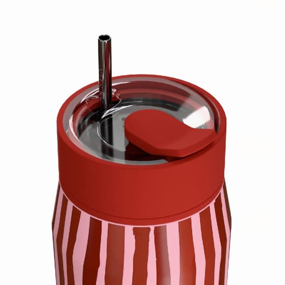 Ποτήρι Θερμός Estia Save The Aegean Lens Viva Stripe 360ml image 2