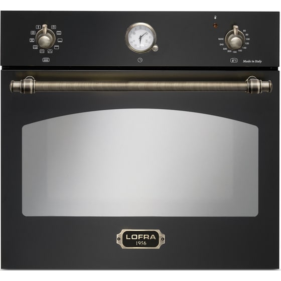 LOFRA FRNM69EE/FB 69 Lt Μαύρο Εντοιχιζόμενος Φούρνος Άνω Πάγκου image 0