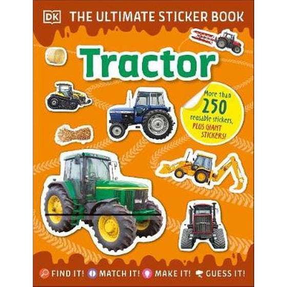 Ultimate Sticker Book Tractor image 0