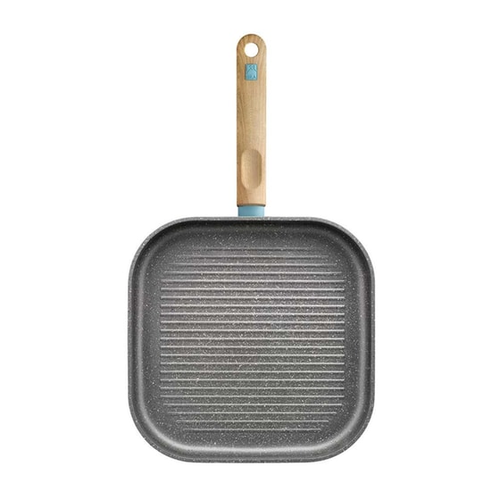 BRA A122229 NORDIC GRILL 28 x 28 cm Αντικολλητική Γκριλιέρα από Αλουμίνιο image 1