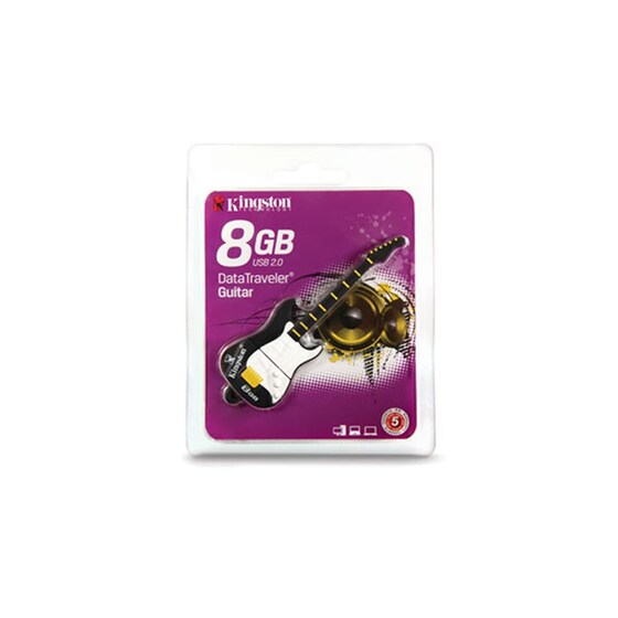 Kingston Guitar 8GB - USB 2.0 - Μαύρο image 3
