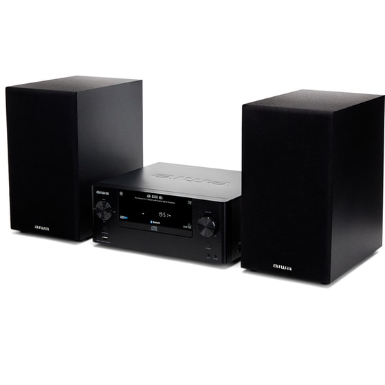 Ηχοσύστημα Aiwa MSBTU-500 2.0 50W Με CD/Digital Media Player - Μαύρο image 2