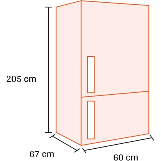 CANDY Fresco ECN2CQTEB206 Total No Frost 409 Lt Μαύρο Ψυγειοκαταψύκτης image 1