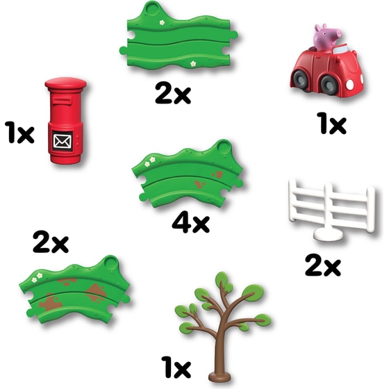 Σετ Παιχνιδιού Peppa Pig Peppa Whizz Around - Το Αμάξι της Πέππα image 6