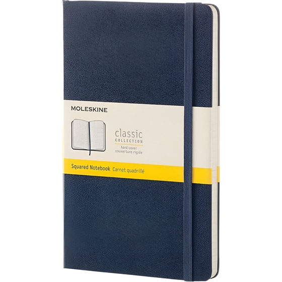 Σημειωματάριο Moleskine Καρέ Medium Μπλε (1 Τεμάχιο) image 0