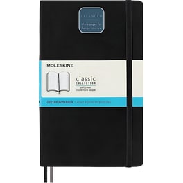 Σημειωματάριο Moleskine με Τελείες Large Μαύρο (1 Τεμάχιο)