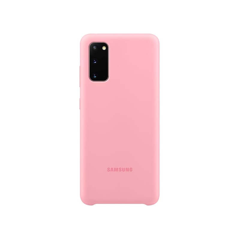 Θήκη Samsung Galaxy S20 - Samsung Silicone Cover - Ροζ SAMSUNG