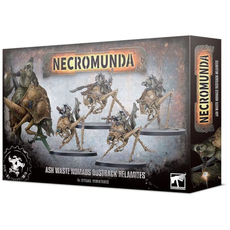 GAMES WORKSHOP Ash Waste Nomads Dustback Helamites Necromunda GAMES WORKSHOP