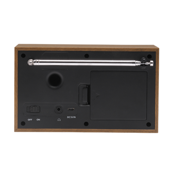 Denver Dab-46dark Grey - Dab+ Ράδιο Με Ενσωματωμένο Fm Ράδιο Και Λειτουργία Ξυπνητηριού image 2